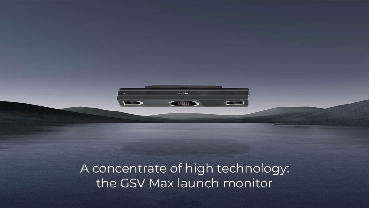New Golf launch monitor GSV Max